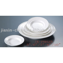 Restaurantt white porcelain dinnerware JX-PB025
